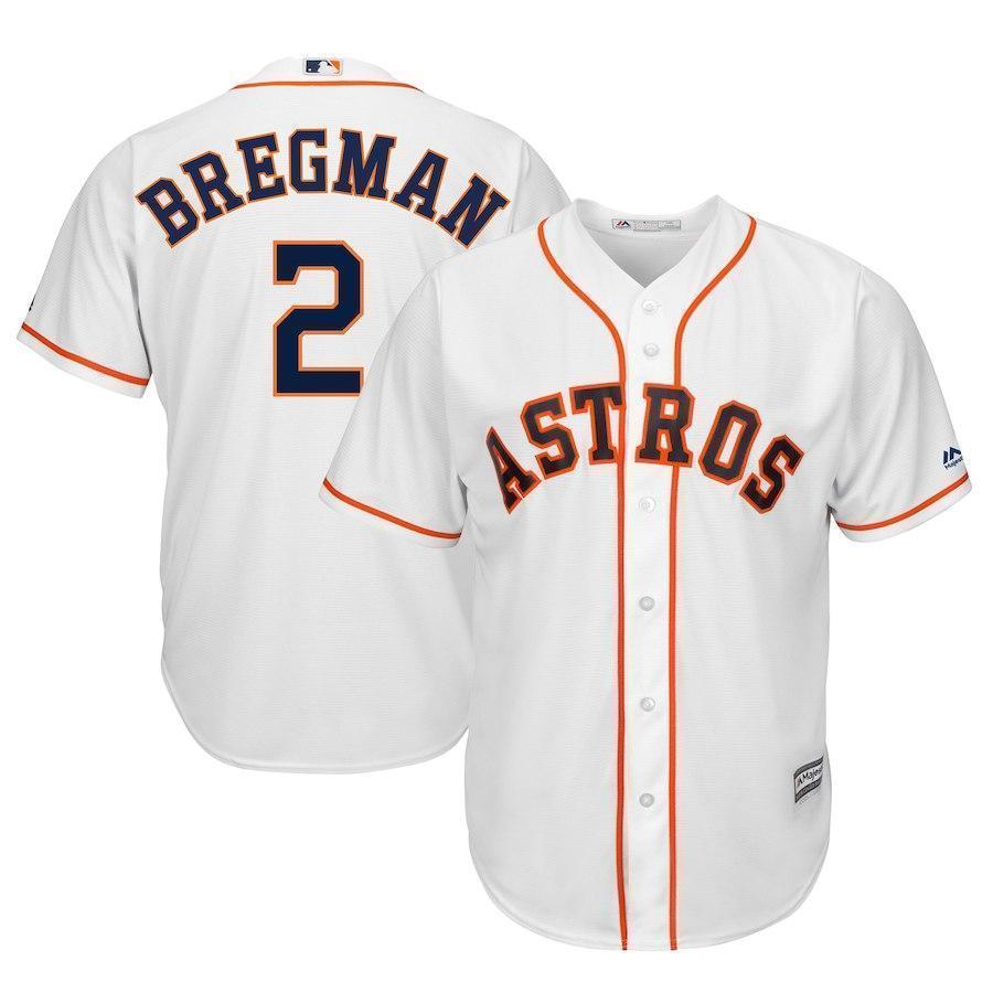 Alex Bregman Houston Astros Baseball Player Jersey