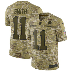 Alex Smith Washington Redskins Salute to Service Limited Jersey – Camo 2018/2019